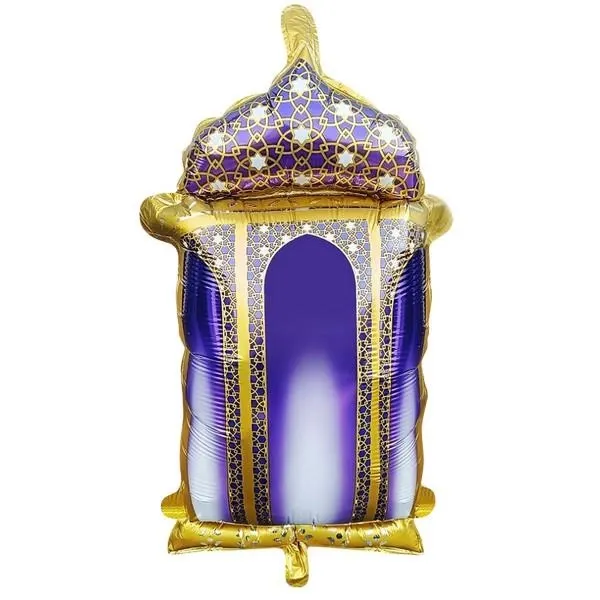 Ramazan Mor Kandil Figürlü Folyo Balon 45 cm