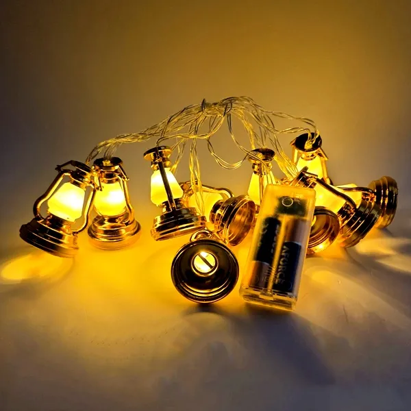 Ramazan Plastik Büyük Kandil Led ışık (2 metre)