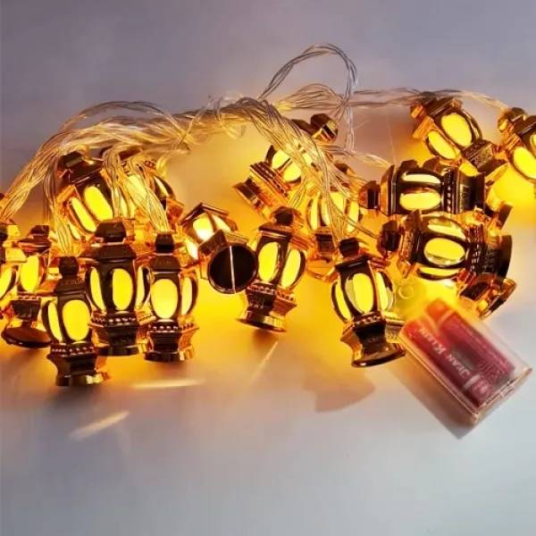 Ramazan Plastik Kandil Led ışık (4 metre)