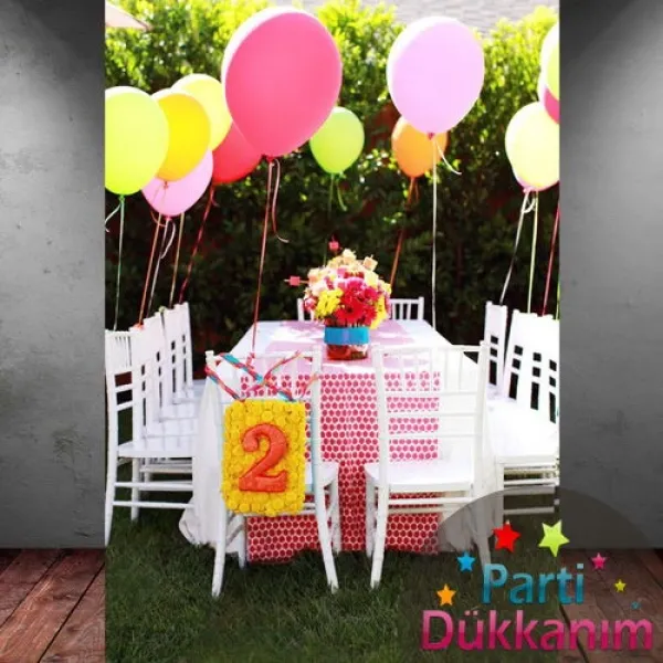 Renkli Uçan Balon Demeti 15 Adet Ataşehir MAĞAZADAN