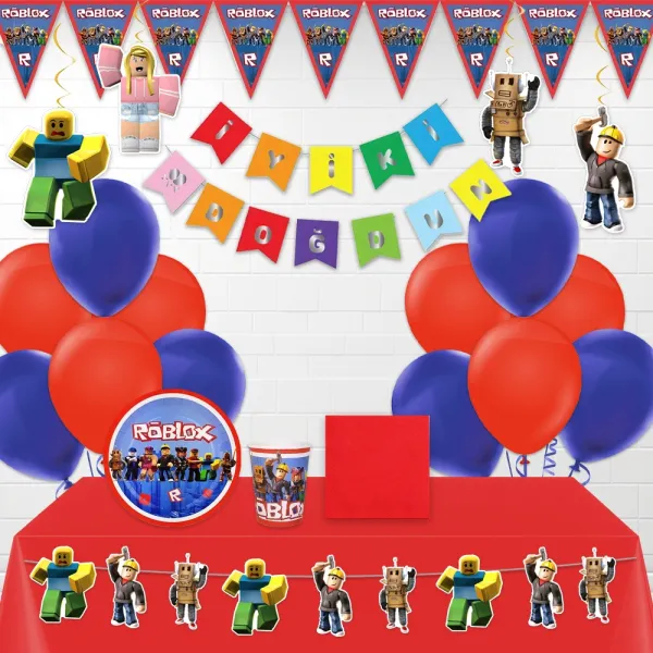 Roblox 8 Kişilik Ekonomik Parti Seti