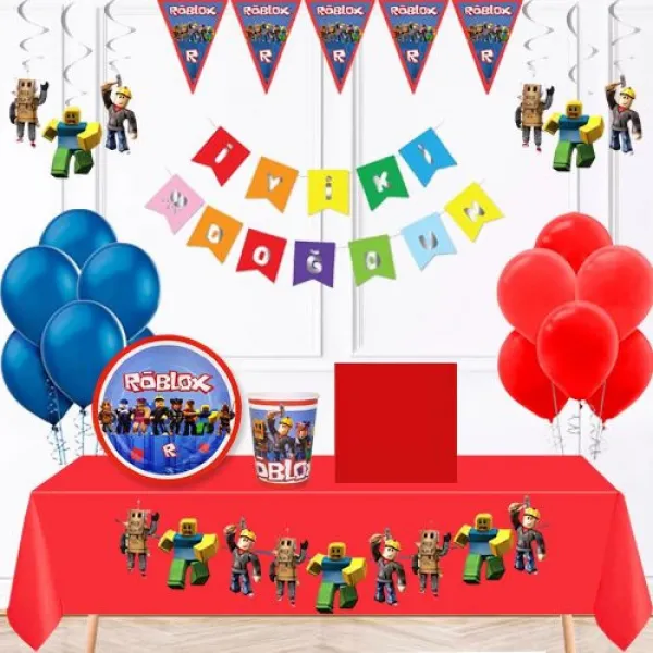 Roblox 8 Kişilik Ekonomik Parti Seti
