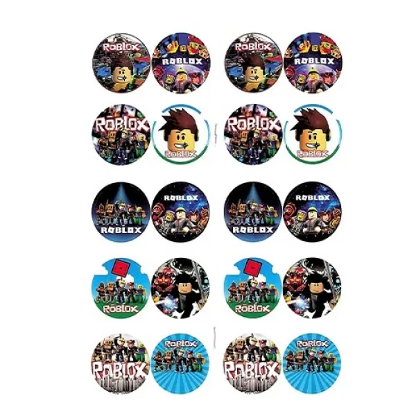 16 Sayfa Roblox Boyama Kitabı Stickerlı 1 Adet