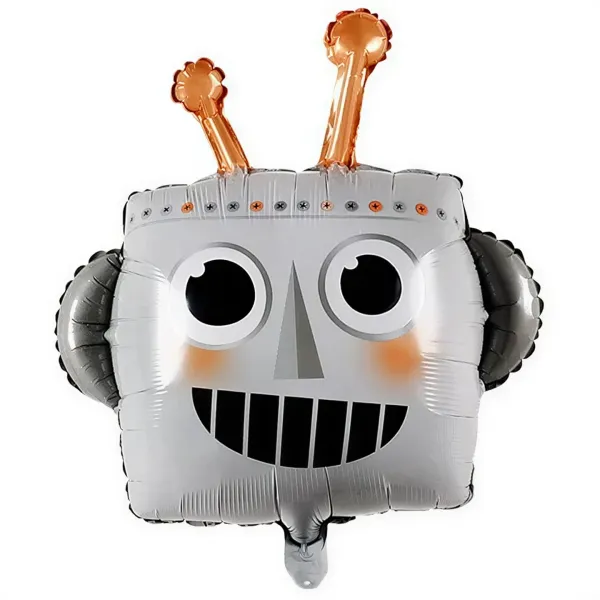 Robot Folyo Balon (65x58 cm)