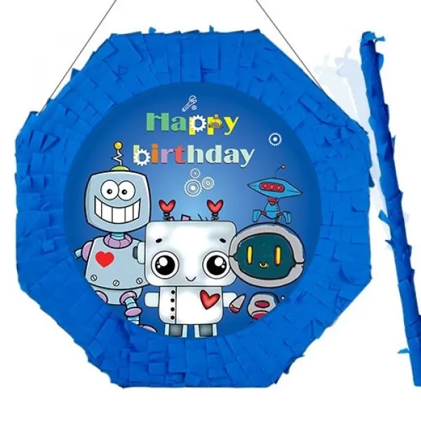 Robot Pinyata 42 cm + Sopası