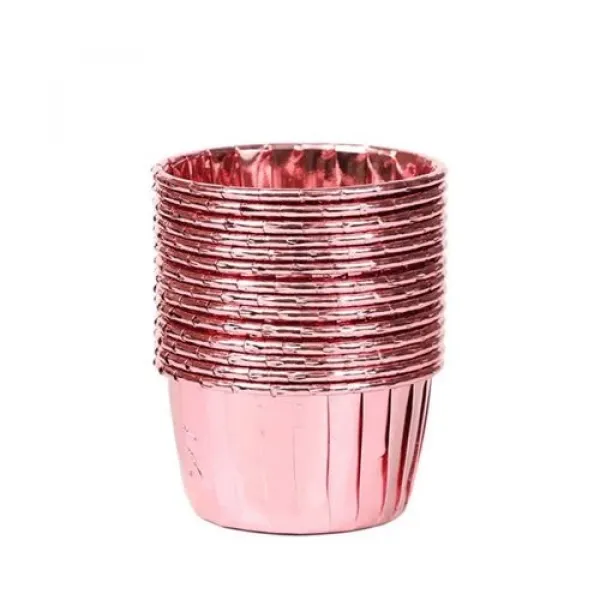 Rose Gold Muffin Kek Kapsülü (25 adet)