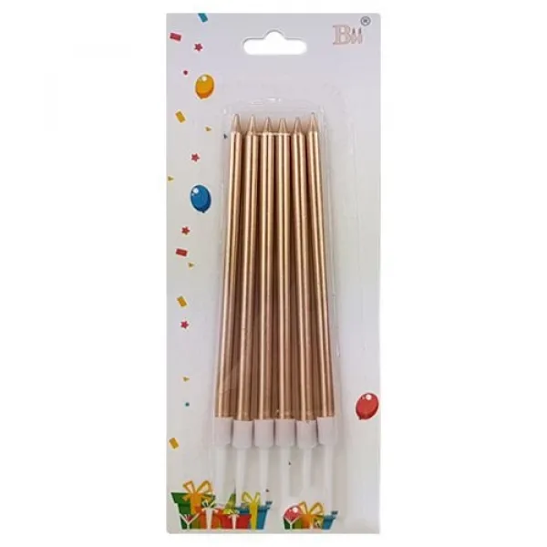 Rose Gold Pasta Mumu 6 Adet