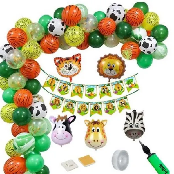 Safari Balon Zinciri Seti