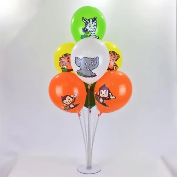 Safari Baskılı Balon Standı