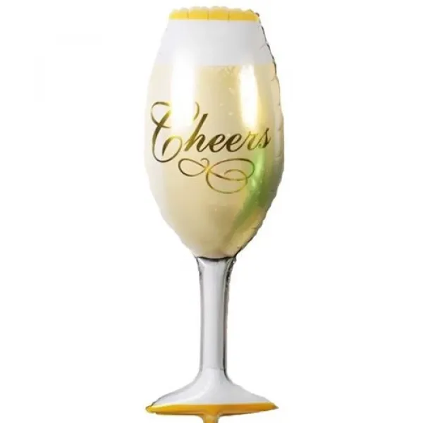 Şampanya Kadehi Folyo Balon 92x40 cm