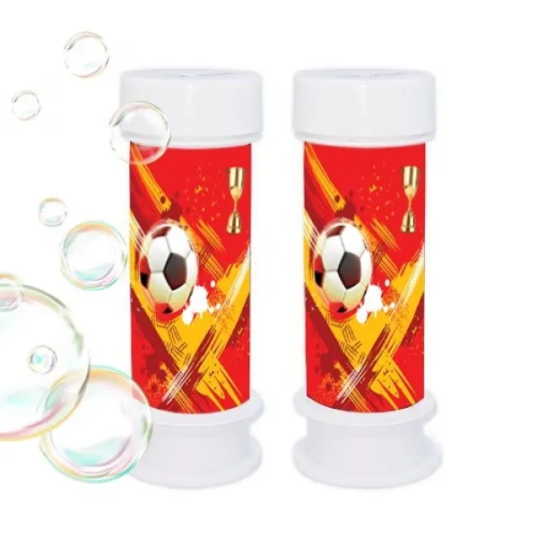 Sarı Kırmızı Hediyelik Köpük Baloncuk - 2 adet