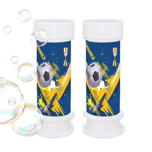 Sarı Lacivert Hediyelik Köpük Baloncuk - 2 adet