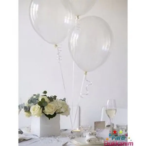 Şeffaf Balon 15 Adet