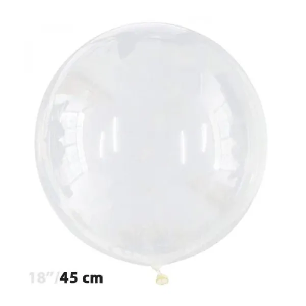 Şeffaf Lateks Jumbo Balon (18 inch / 45 cm)