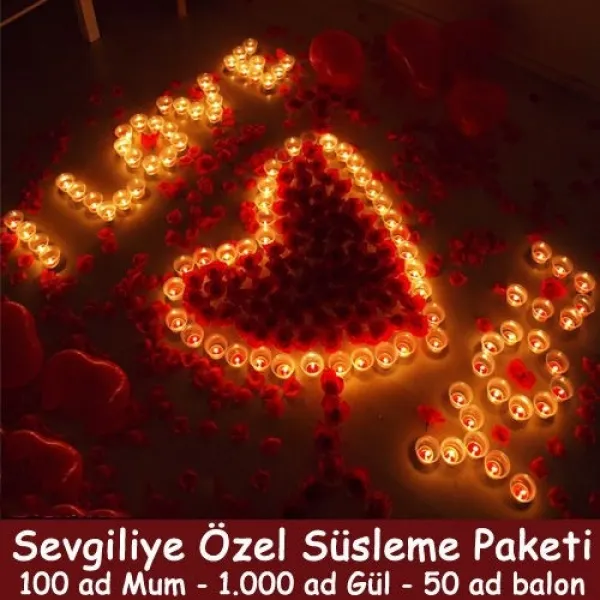 Sevgiliye Özel Süsleme Paketi