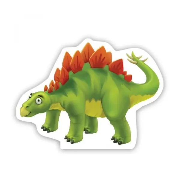 Sevimli Dino Ayaklı Pano Stegosaurus 26x35 cm