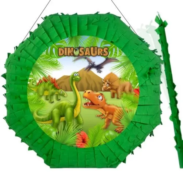 Sevimli Dinozor Pinyata 42 cm + Sopası