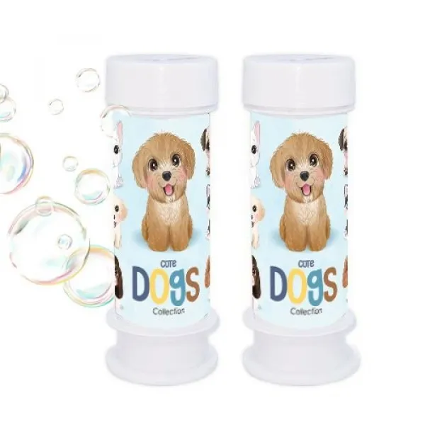 Sevimli Köpekler Hediyelik Köpük Baloncuk - 2 adet