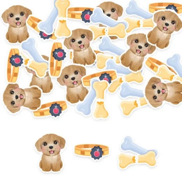 Sevimli Köpekler Little Dog Masa Konfetisi 30 Adet