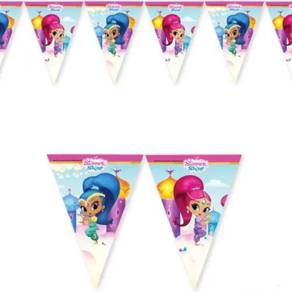 Shimmer & Shine Flama Bayrak Set (2.3 metre)