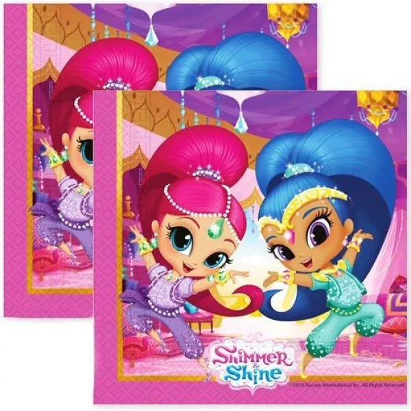 Shimmer & Shine Peçete (20 adet)
