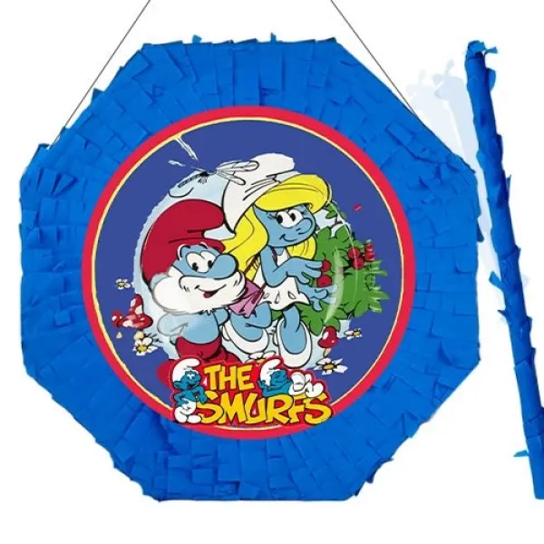 Şirinler Pinyata 42 cm + Sopası