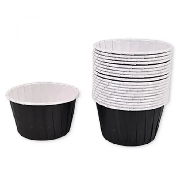 Siyah Muffin Kek Kapsülü 25 adet