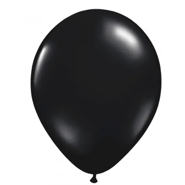 Siyah Pastel Balon (15 Adet)