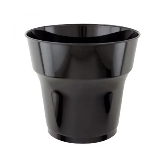 Siyah Plastik Lüks Bardak (10 Adet)
