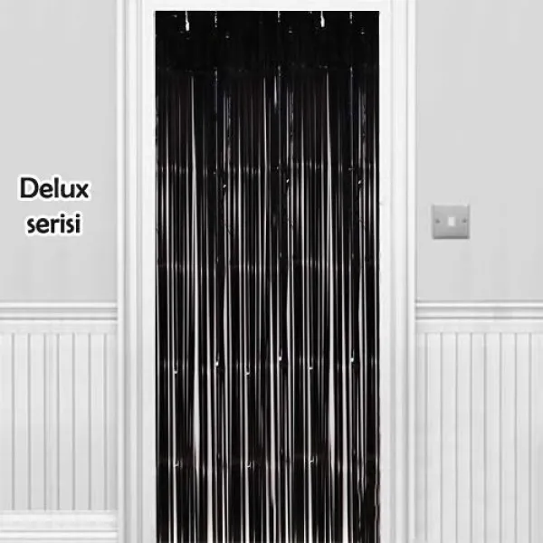 Soft Duvar ve Kapı Perdesi Siyah 90x200 cm