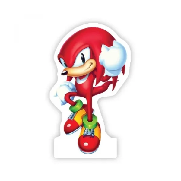 Sonic Boom Ekidne Knuckles Ayaklı Pano 34x20 cm