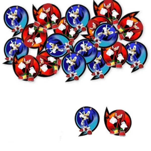 Sonic Boom Masa Konfetisi Mavi 30 Adet