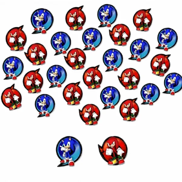 Sonic Boom Masa Konfetisi Mavi (30 Adet)