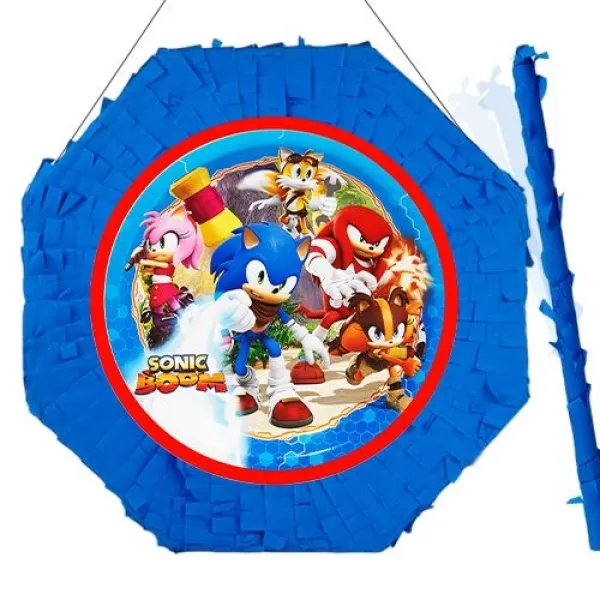 Sonic Boom Pinyata 42 cm + Sopası