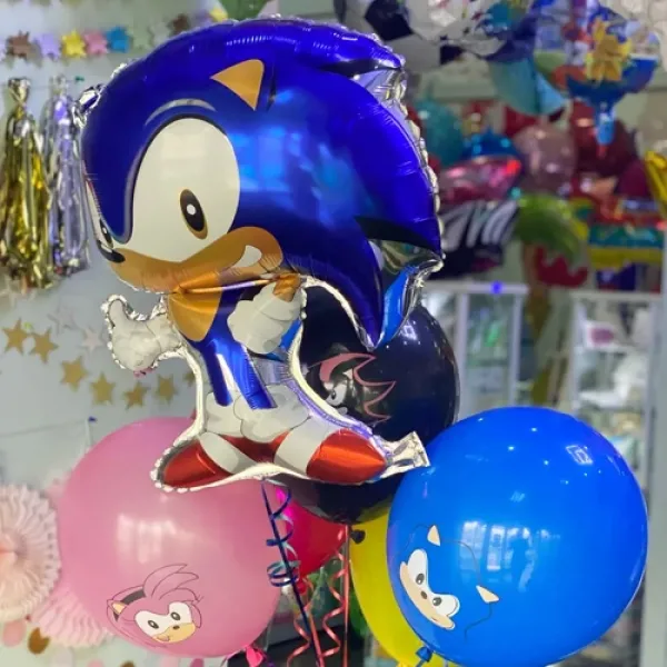 Sonic Kirpi Folyo Balon 68 cm