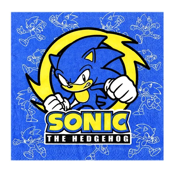Sonic peçete (20 adet)