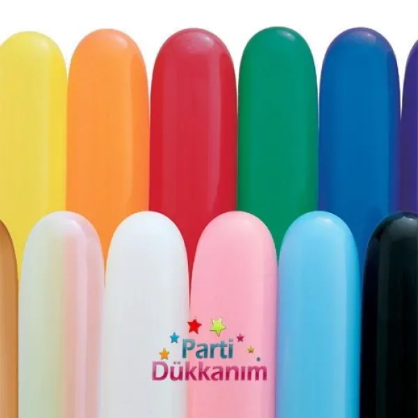 Sosis Balon 100 Adet+Pompa