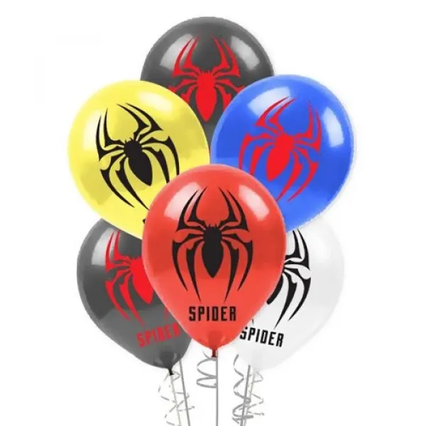 Spider Balon 10 Adet