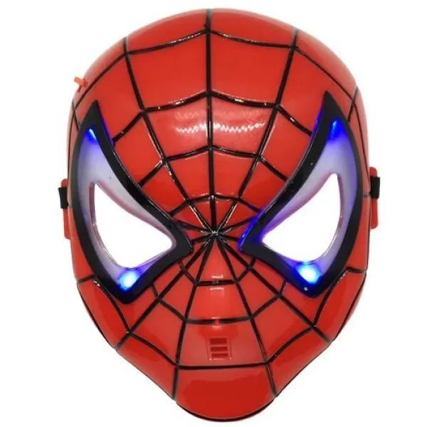 Spiderman ışıklı Plastik Maske