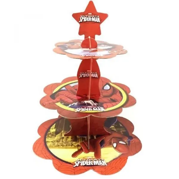 Spiderman Kek Standı 3 Katlı