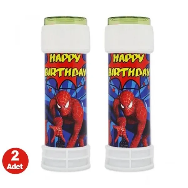 Spiderman Köpük Baloncuk (2 adet)