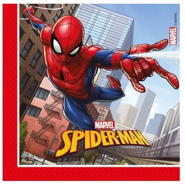 Spiderman Peçete 20 adet