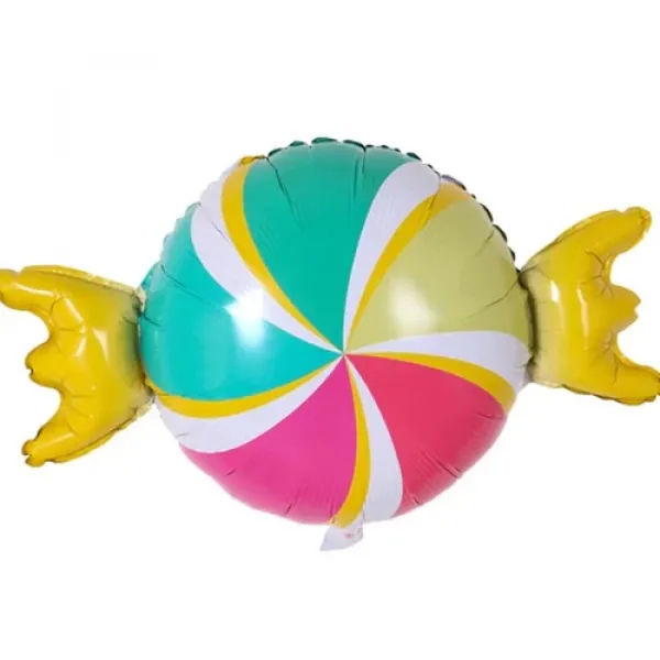 Spiral Şeker Folyo Balon 75*46 cm