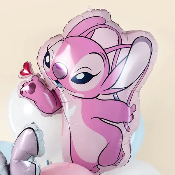 Stitch Angel Folyo Balon (55x65 cm)