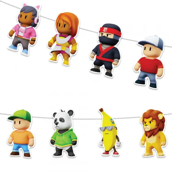Stumble Guys Dekor Süs (130x20 cm)
