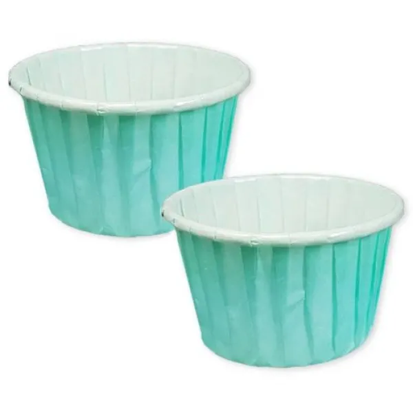 Su Yeşili Muffin Kek Kapsülü (25 adet)