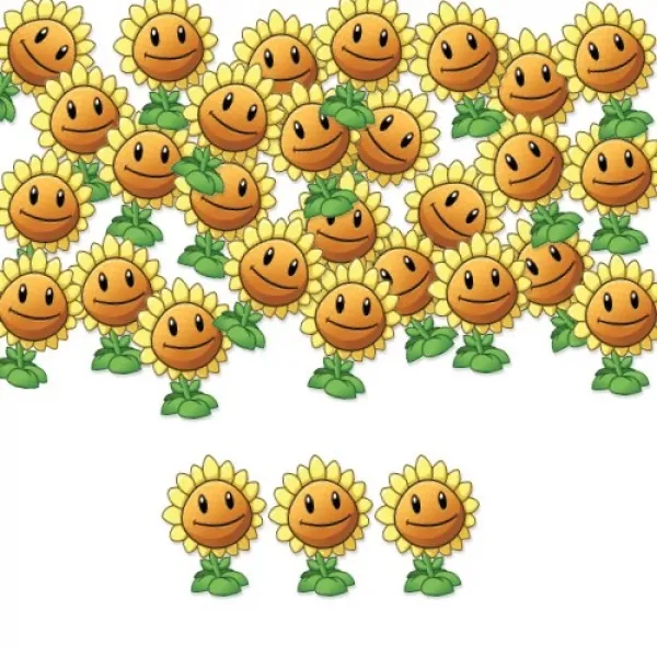 Sunflower/Ayçiçeği Masa Konfetisi 30 Adet