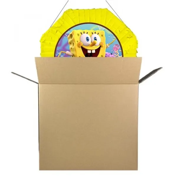 Sünger Bob Pinyata 42 cm + Sopası