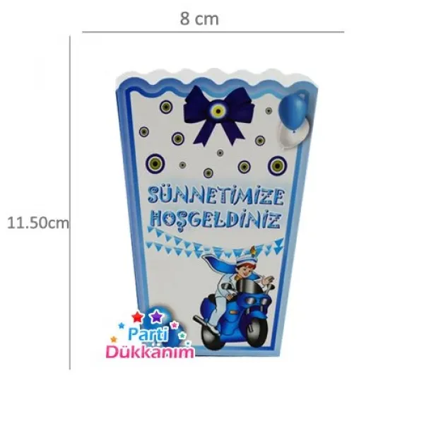 Sünnet Mısır Kutusu (8 Adet)