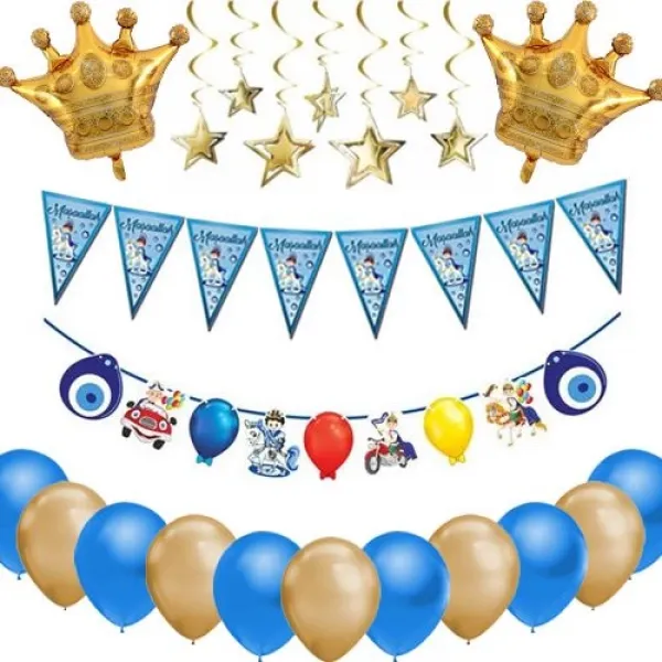 Sünnet Odası Süsleri Seti 6 Parça